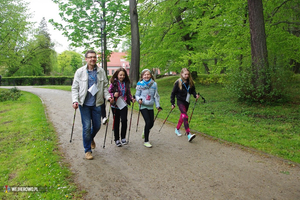 Rajd Nordic Walking w parku - 10.05.2014