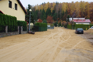 Odbiór 4 ulic - Zielnej, Złotej, Modrej i Uroczej - 03.11.2015