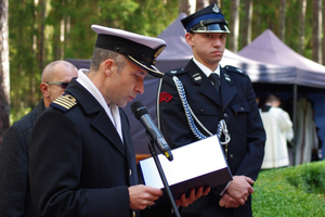 Uroczystość patriotyczna w Piaśnicy