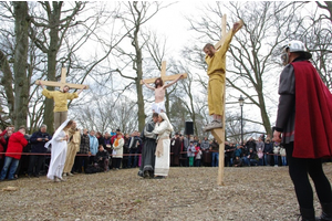 Misterium Męki Pańskiej na Kalwarii Wejherowskiej - 01.04.2012