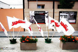 Zjazd Strzebielinkowców - odsłonięcie tablicy pamiątkowej - 17.08.2014