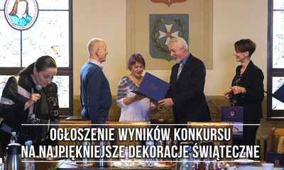 Konkurs na najpiękniejszą dekorację świąteczną (wręczenie nagród)