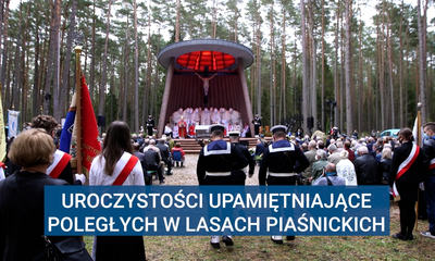 Uroczystości upamiętniające poległych w Lasach Piaśnickich