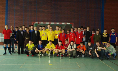 Turniej Halowej Piłki Nożnej Gimnazjów o Puchar Prezydenta Wejherowa - 31.03.2010