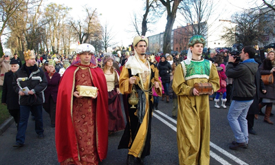 Orszak Trzech Króli w Wejherowie - 06.01.2014