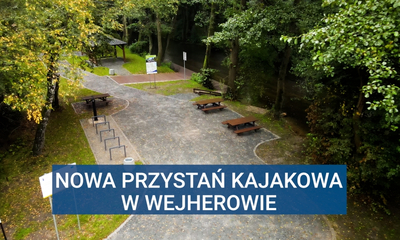 Nowa przystań kajakowa w Wejherowie