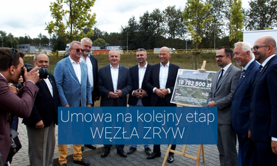 Dotacja na kolejny etap Węzła Zryw