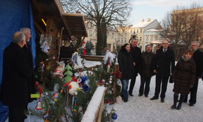 Szopka Bożonarodzeniowa na wejherowskim reynku - 21.12.2012