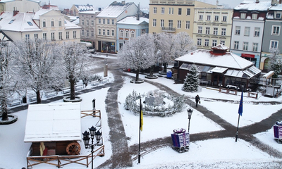 Śnieg w Wejherowie - 15.01.2016