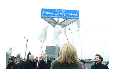 Wejherowo.pl - Uroczystość nadania imienia Ronda Żołnierzy Wyklętych