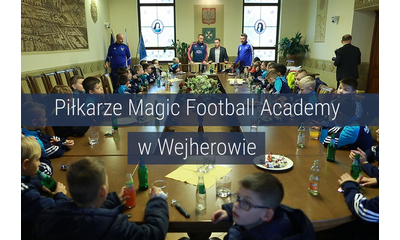 Młodzi piłkarze Magic Football Academy w Wejherowie