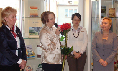 Otwarcie wystawy obrazów Longiny Wosockiej - 15.03.2011