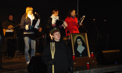 Spotkanie modlitewno-artystyczne w ramach Litanii Miast 1-11-2009