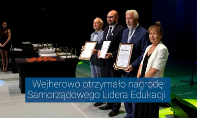 Wejherowo otrzymało nagrodę Samorządowego Lidera Edukacji