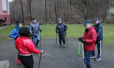 Nordic walking w parku z Kartą Mieszkańca