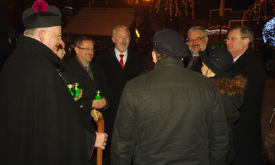 Betlejemskie Światło Pokoju w Wejherowie - 20.12.2012