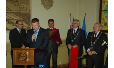 Prezydent Wejherowa nagrodzony Szablą Kilińskiego