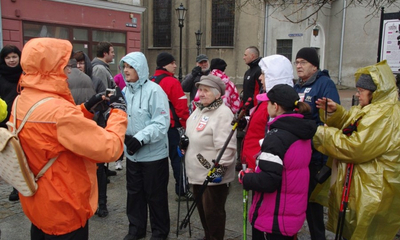 Rajd Nordic Walkingz okazji 67. rocznicy wyzowlenia Wejherowa - 10.03.2012