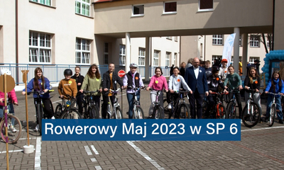 Rowerowy Maj 2023 w SP 6