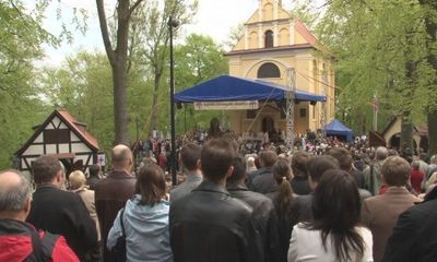 Odpust Wniebowstąpienia Pańskiego na Kalwarii Wejherowskiej.