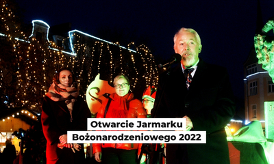 Otwarcie Jarmarku Bożonarodzeniowego w Wejherowie (2022)