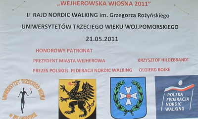 II Rajd Nordic Waking im. G. Rożyńskiego UTW Woj. Pomorskiego - 21-05-2011