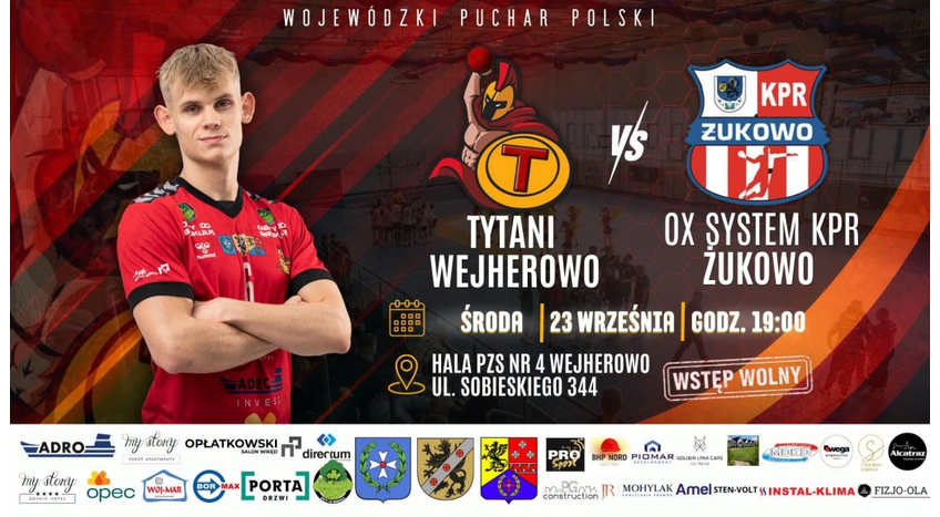 Mecz Pucharu Polski: KS Tytani Wejherowo - KPR Żukowo