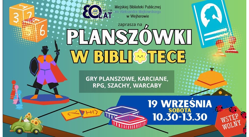 Planszówki w bibliotece