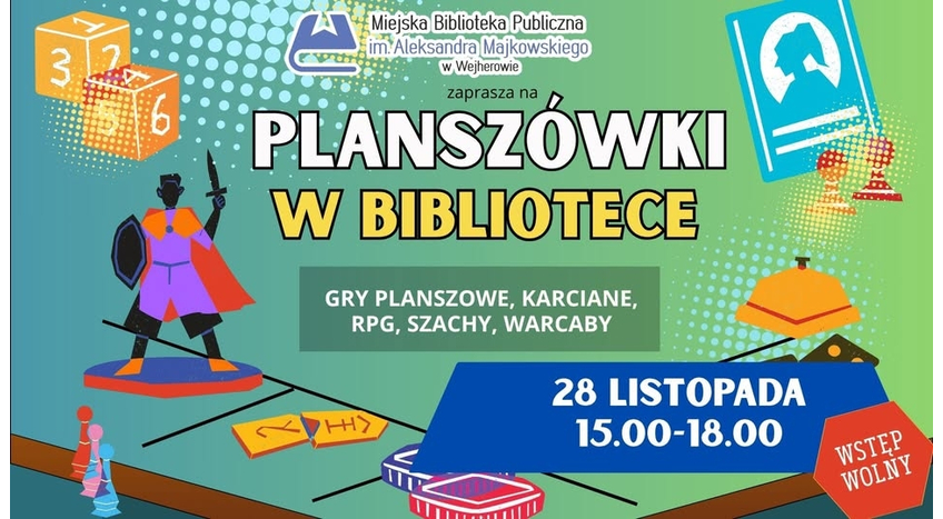 Planszówki w Bibliotece!