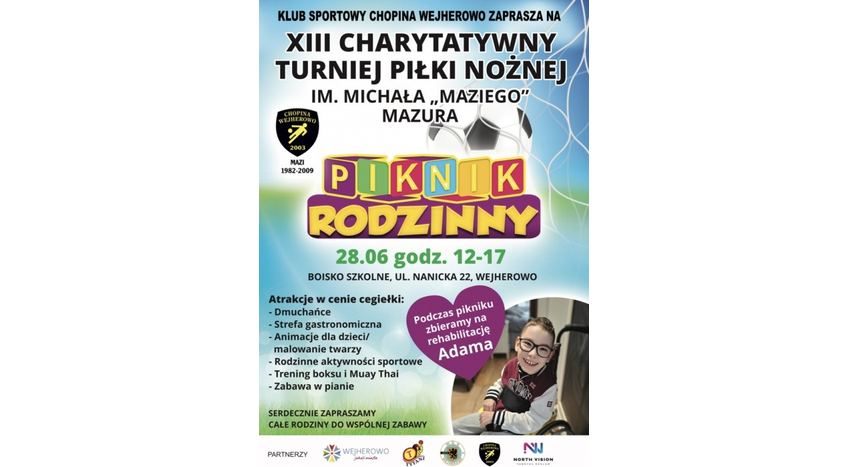 XIII Turniej Charytatywny Piłki Nożnej im. Michała Mazura