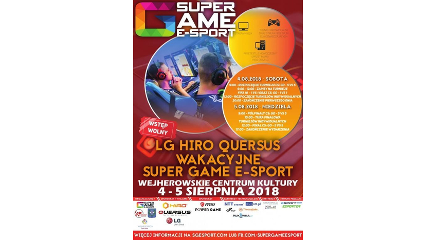 WAKACYJNE SUPER GAME E-SPORT