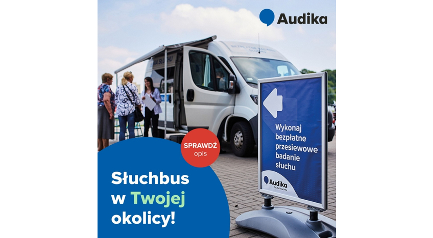 Słuchbus Audika w Wejherowie - Bezpłatne Badanie Słuchu