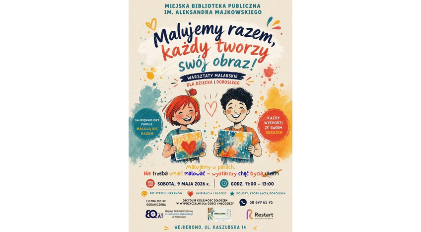 Warsztaty Malarskie dla dzieci i dorosłych