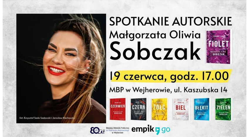 Spotkanie autorskie z Małgorzatą Oliwią Sobczak