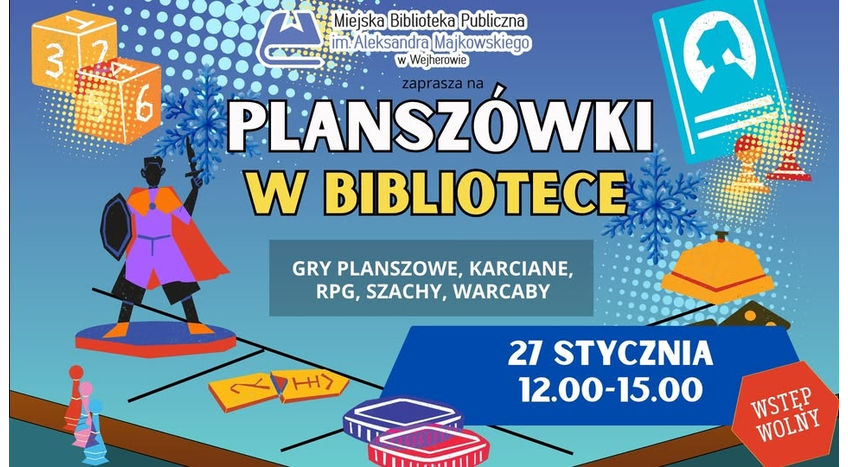 Planszówki w bibliotece
