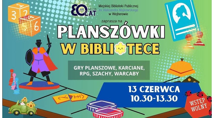 Planszówki w Bibliotece
