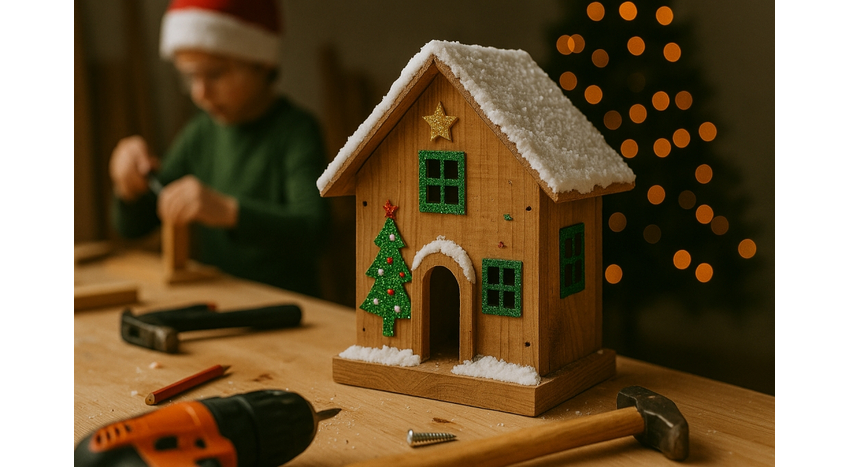 Warsztaty stolarskie dla dzieci „Świąteczna Kraina”