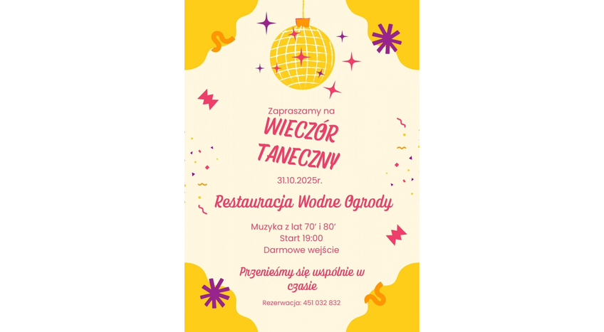 Wieczór Taneczny - Wodne Ogrody