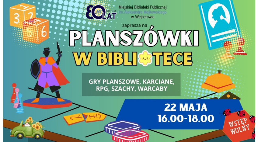 Planszówki w Bibliotece